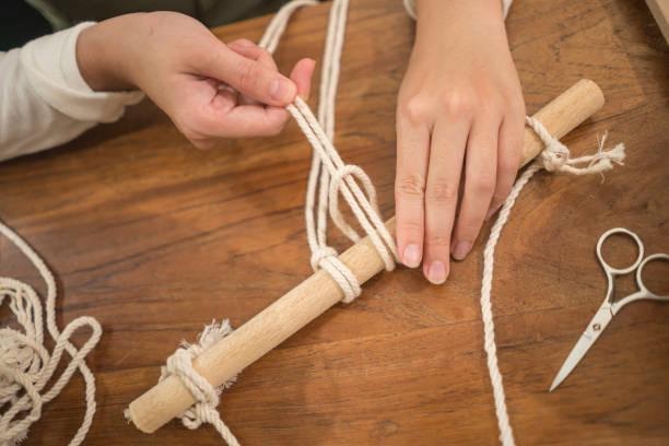 Macrame cords and How to Measure Their length for Next Project